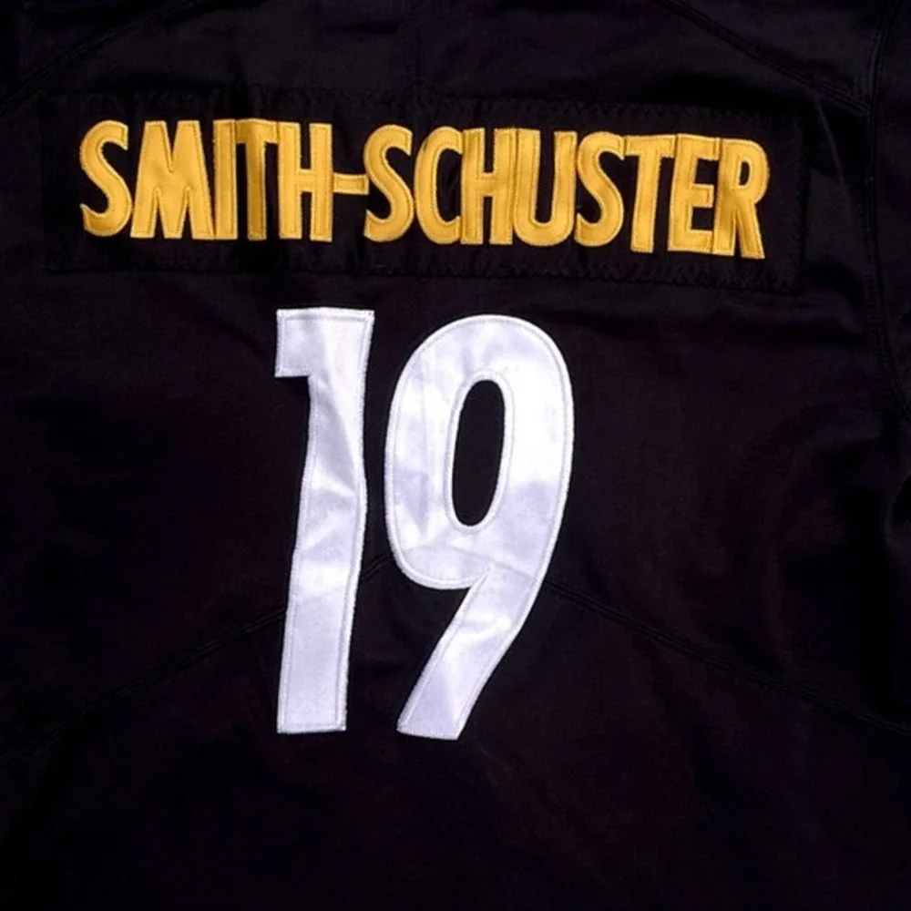 Nike Pittsburgh Steelers Juju Smith-Schuster NFL Jersey Youth XL Black Stitched